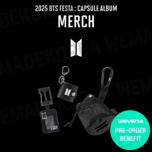Pre-orden 2025 BTS FESTA Cápsula Álbum Mercancía Oficial K-POP Artículos Auténticos - Imagen 1 de 29
