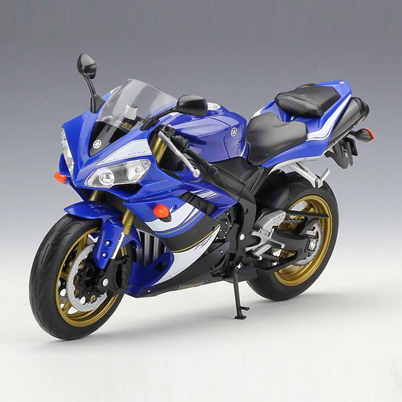 1/10 Yamaha YZF-R1 Motorcycle Model Diecast Boys Toys for Kids Gifts Collection - Image 1 of 4