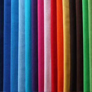 PREMIUM Bündchenstoff gerippt 110-120cm XXL EXTRABreite! - Schlauchware Rippe - Bild 1 von 36