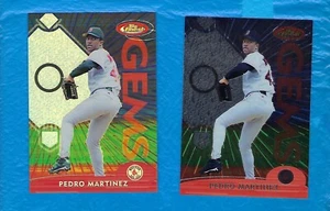 PEDRO MARTINEZ 2000 FINEST REFRACTOR OVERSIZED BOX TOPPER LOT #16 RED SOX HOF - Picture 1 of 2