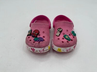 Zueco clásico Crocs rosa niño talla 9 Foto 1 de 4