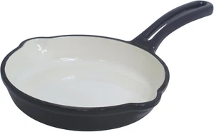 6In Cast Iron Enamel Skillet - Picture 1 of 12