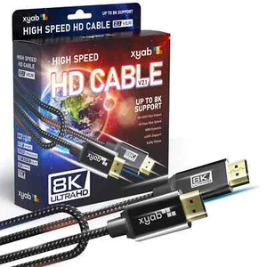 HDMI 2.1 Ultra High Speed 48Gbps 8K@60Hz Ultra HD HDR 8K HDMI 2.1 Cable 6ft - Picture 1 of 9