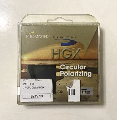 ProMaster Digital HGX 77mm Circular Polarizing Filter - Image 1 of 4