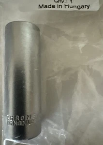 12mm Deep 1/4” Drive Socket 6 Point Chrome Vanadium NEW! - Picture 1 of 4