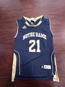 notre dame basketball jersey Adidas Youth Small 8 - Picture 1 of 3