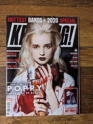 Kerrang! 1806 Poppy, Yungblud, Higher Power, Wage War, Gatecreeper, Posters - Image 1 of 4