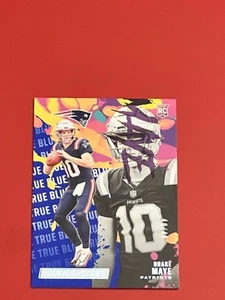 2024 Panini Rookies & Stars DRAKE MAYE /49 TRUE BLUE Rookie Exclusive SSP RC ๐ฅ - Picture 1 of 3