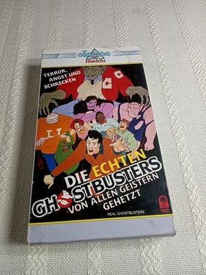 VHS Die echten Ghostbusters, Von allen Geistern gehetzt - Cartoon 1986 RCA (93) - Bild 1 von 4