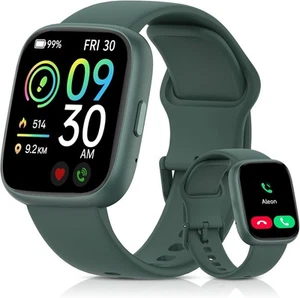 Smart Watch for Men and Women – Make/Answer Calls, 1.83" Touchscreen Fitness Tra - Picture 1 of 8