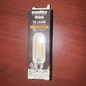 Sunlite 25 W T8 Bulb Lamp 130 Lumens 120v Item 80502 - Picture 1 of 3