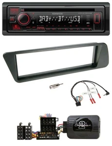 Kenwood Lenkrad CD USB Bluetooth DAB Autoradio für Peugeot 306 1998-2001 - Bild 1 von 8