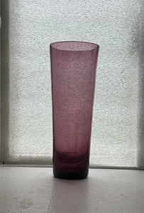 Blenko #3627 Tall Chimney Highball Glass - Amethyst - 9” - 1950s - Picture 1 of 9
