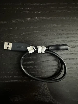 1ft Micro USB 3.0 to USB-A Cable – Black High-Speed Data & Charging - Image 1 of 3