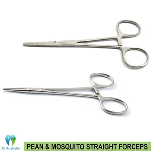 HEMOSTAT DENTAL FORCEPS PEAN ROCHESTER STRAIGHT MOSQUITO STRAIGHT INSTRUMENTS - Bild 1 von 1