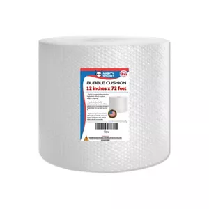 Small Bubble Cushioning Wrap Roll for Protecting Fragile Items 12"x72 feet - Picture 1 of 5