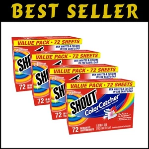 Dye-Trapping Color Catcher Sheets, 144 Count - Perfect for Mixed Laundry Loads - Picture 1 of 9