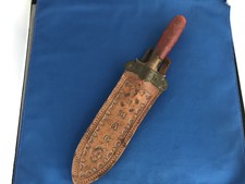 Springfield 1880 U.S. Cavalry Indian Wars Hunting Knife/ With Scabbard