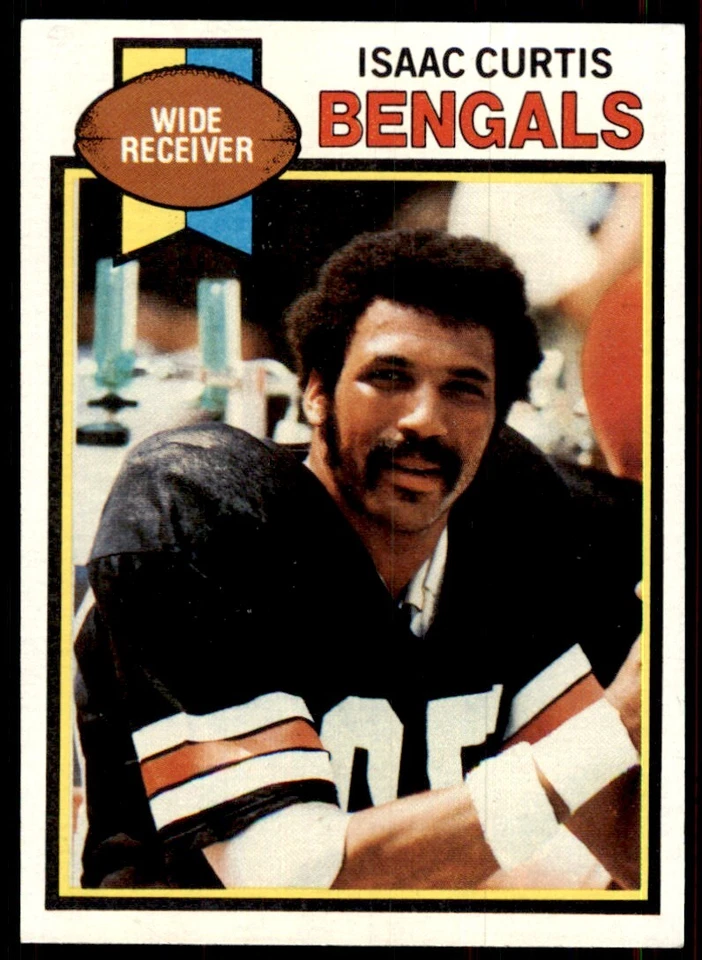 1979 Topps Isaac Curtis Cincinnati Bengals #395 - Image 1 of 2
