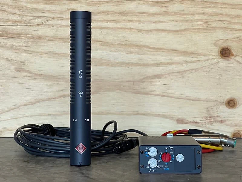 Neumann RSM 191 microphone + MTX 191 ] cables, elastic susp, windshield, case - Immagine 1 di 1