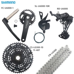 Shimano CUES U6000 10 Speed Groupset Full Drivetrain Groups MTB - Picture 1 of 9