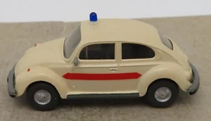 WIKING Ho 1/87 Volkswagen 1300 Maggiolino Beetle Cox Coccinelle Ambulanza / - Foto 1 di 6