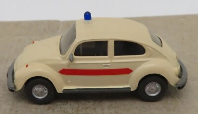 WIKING Ho 1/87 VW Volkswagen 1300 Kafer Beetle Cox Coccinelle Ambulance Tellow - Image 1 of 4
