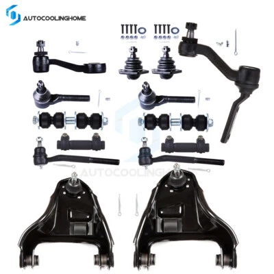 Kit de suspensión de brazo de control delantero 4x4 14 piezas para Chevy S10 Blazer GMC Jimmy Sonoma Foto 1 de 4