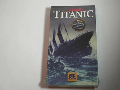 Titanic 3-Hour A&E Epic VHS A&E Home Video NEW SEALED - Image 1 of 2