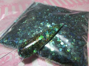2oz Chameleon Fantasy Dragonfly chunky glitter mix for acrylic and gel nails - Picture 1 of 11