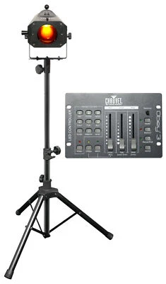 Chauvet DJ LED Followspot 75ST DMX/Manual 7-Color Focused Light + Controller - Image 1 of 4