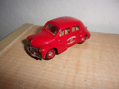 Eligor 1955 Renault 4CV Fire Car 1:43 - Image 1 of 4