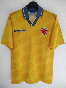 COLOMBIA 1994 WC camiseta shirt trikot maillot maglia M - Picture 1 of 5