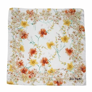 Seidentuch Laura Biagiotti 85x85cm Scarf Scialle Sciarpa Bufanda Foulard - Bild 1 von 8