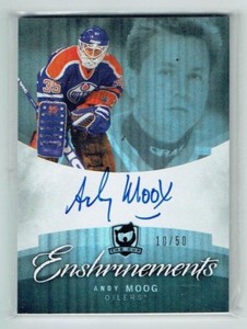 12-13 UD Upper Deck The Cup Enshrinements  Andy Moog  /50  Auto