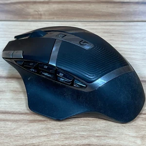 FOR PARTS Logitech G602 Gaming Wireless Mouse No USB Receiver Lights Up - Picture 1 of 20