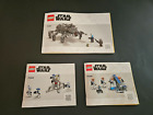LEGO Star Wars Manuel Instruction Lot Clone/Mandalorien 75345 75359 75361
