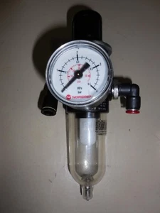 Norgren  B07-201-M3EG FILTER REGULATOR USED NICE 0.3 to 7 bar or 5-100 PSI  P4 - Picture 1 of 2