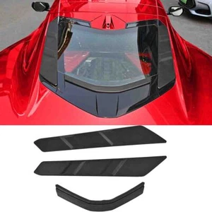 For Corvette C8 Coupe Stingray 2020+ Rear Dry Bay Vent Blocks Waterproof Covers - Picture 1 of 13