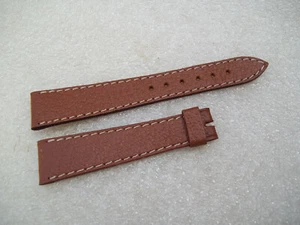 Vintage New Old Stock 19mm Schweinsleder Armbanduhr Armband - Bild 1 von 7