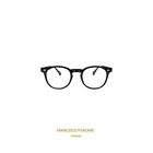 Johnny Depp Brille glänzend schwarz neutrale Gläser FP Depp 1n