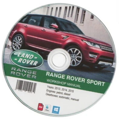 Range Rover Sport (2013-2015)  manuale officina su Cd - Immagine 1 di 4