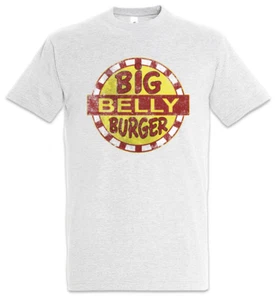 BIG BELLY BURGER T-SHIRT – Fast Food Restaurant Chain Comics Comic - Picture 1 of 2