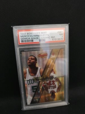 1997-98 Bowman's Best - Mirror Image Atomic Refractor #MI1 Michael Jordan - Image 1 of 4