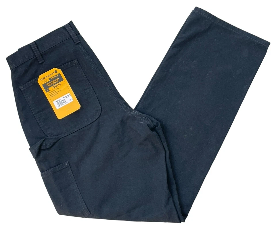 Carhartt Men’s 38 Loose Fit Washed Duck Utility Pants BN0011-M Moss