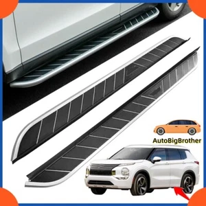 Fit For Mitsubishi Outlander 2022-2024 Running Boards Side Steps Pedals Nerf Bar - Picture 1 of 8