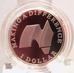 2003 FINE SILVER PROOF 1 DOLLAR COIN IN CAPSULE. - Picture 1 of 2