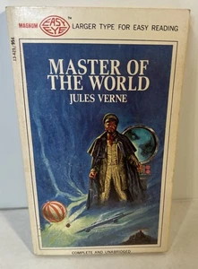 MEISTER DER WELT von Jules Verne * 1968 Magnum Easy Eye Edition * Lancer Books - Bild 1 von 4