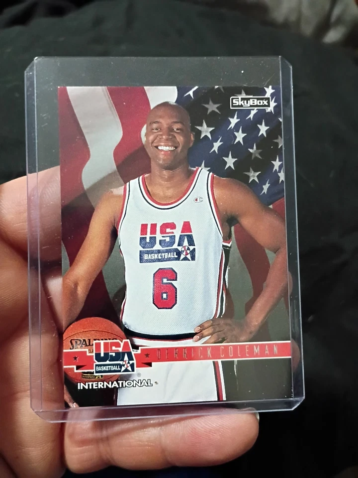 1994 Skybox USA Basketball Derrick Coleman #37 - Image 1 of 1