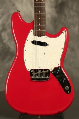 all original 1964 Fender Pre-CBS Musicmaster II RED - Image 1 of 4